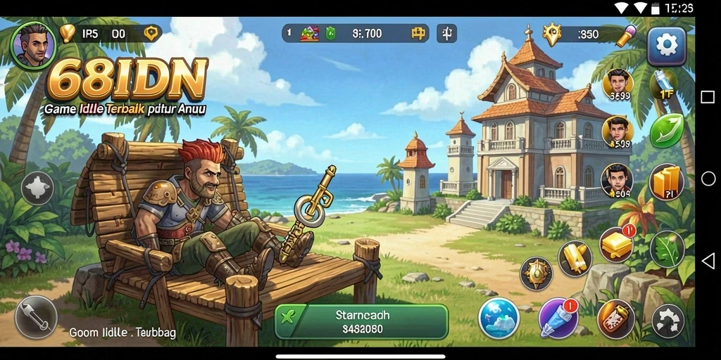 Tampilan seru gameplay 68IDN yang membuat ketagihan.