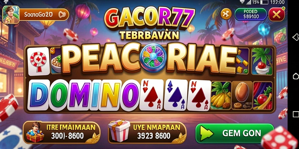 Tampilan gameplay GACOR77 yang seru dan interaktif.