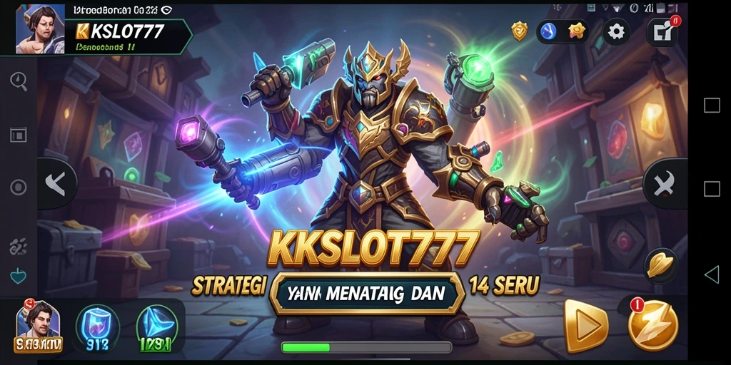 Tampilan gameplay KKSLOT777 yang menarik dan dinamis.