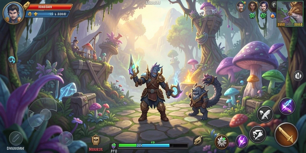 Tangkapan layar gameplay PP7 yang menampilkan aksi menegangkan petualangan seru.