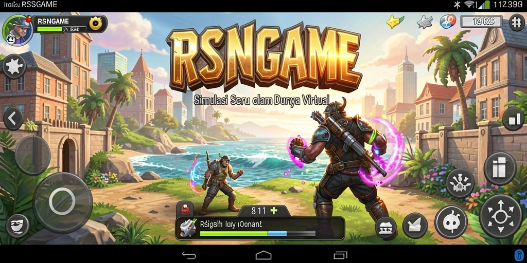 Tampilan gameplay RSNGAME dengan grafik memukau dan interaksi seru.