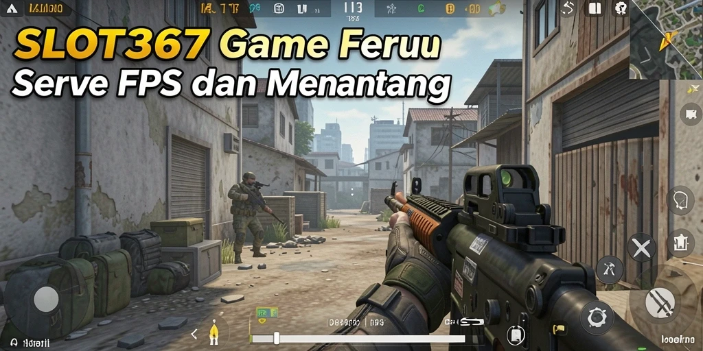 Screenshot gameplay SLOT367 yang menampilkan aksi tembak-menembak seru.