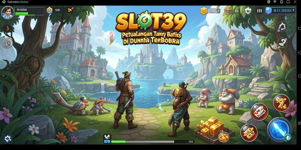 Tampilan gameplay SLOT39 yang memukau dan penuh petualangan.