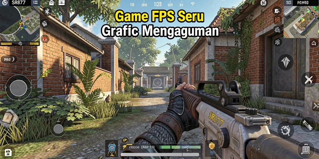Gameplay SR877 menawarkan pengalaman FPS yang mendebarkan.